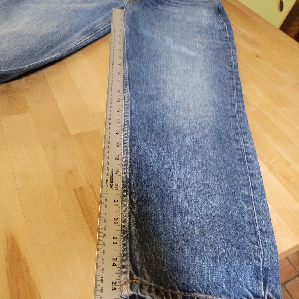 Re/Done Blue Boyfriend Jeans - Picture 11 of 11